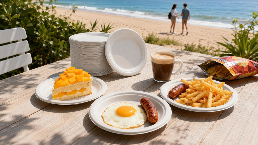 6 inch bagasse round plates